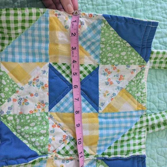 Floral Quilted Patchwork Soft Tote Bag Cottagecore! - Picture 2 of 7
